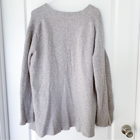 Madewell Grey Ryder Longline Cardigan Sweater Wool Alpaca Blend size medium - Picture 4 of 7
